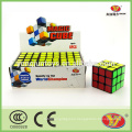 YongJun caja de visualización personalizada cubo rompecabezas mágico 6 piezas por caja